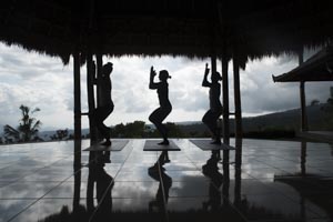 Bali Yoga Retreat Yoga West Iyengar Yoga studio